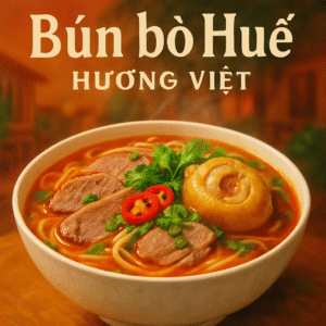 Hương vị Bún bò Huế